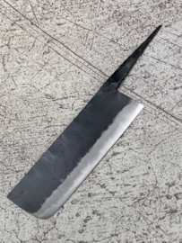 Kagemitsu Totemo Usui, Nakiri, Sanmai, Aogami #2, -non-stainless cladding - sharpened.