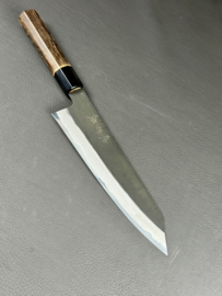 Mutsumi Hinoura Ajikataya Kuroichi Kiritsuke (chef’s knife), 210 mm -octagonal-