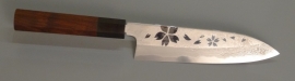 Konosuke Fujiyama Wa-Santoku (universeel mes), 180 mm - Sakura -