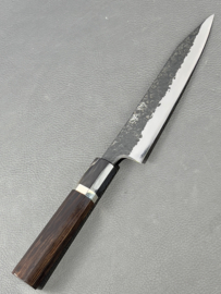 Kanetaka Hamono kiritsuke Gyuto Sanmai, Pallisander octagonaal heft  -180 mm-