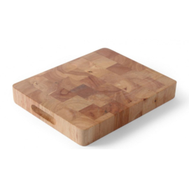 Chopping board end grain(Rubberwood) GN 1/2