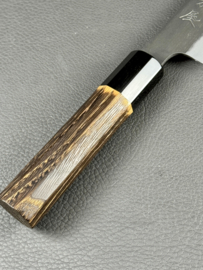 Mutsumi Hinoura Ajikataya Kuroichi Petty (office knife), 150 mm -octagonal-