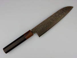 Konosuke NT Santoku (universeel mes), 180 mm, ebbenhout