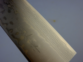 Masutani VG-10 Nashiji damascus Santoku (universeel mes)