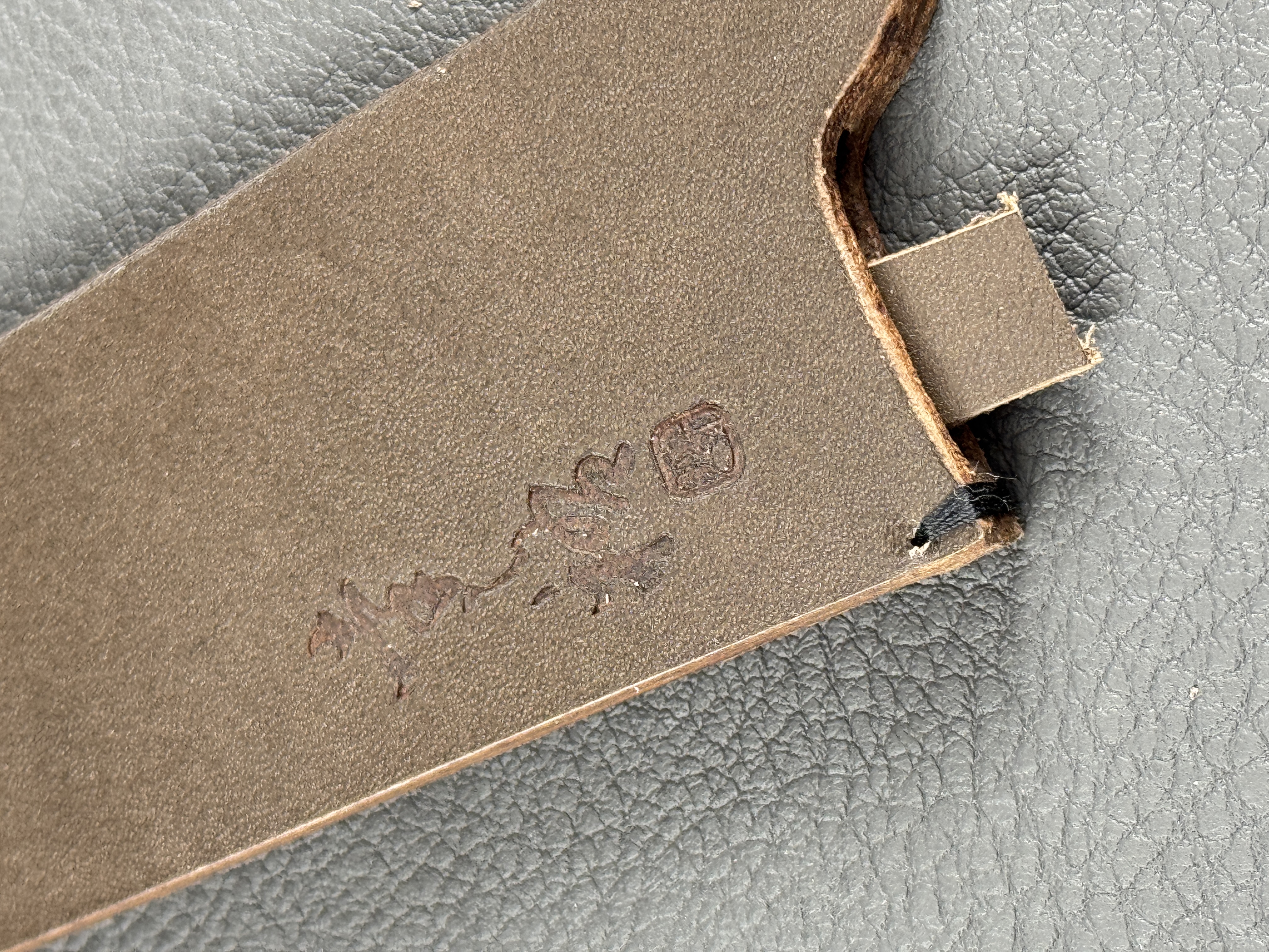 Konosuke Vegetable Tanned Leather Sheath HD2 Petty 150mm