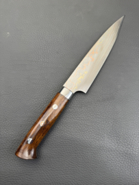 Takeshi Saji Rainbow Damascus Petty (office knife), 150 mm