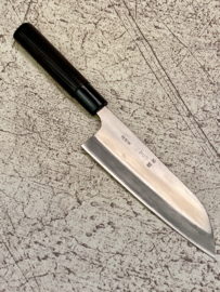 Kajibee Sabi nikui Aogami Santoku (universal knife), 165 mm - Kaj-14 -