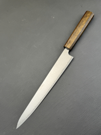 Kagemitsu 見事 オーク Migoto Ōku Premium, VG-10 steel Sujihiki (Sashimi/slicer), 240 mm