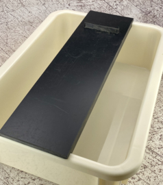 Water tray and plastic holder for Japanese water stones