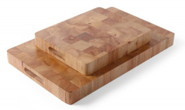 Chopping board end grain(Rubberwood) GN 1/2