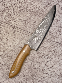 Kazuo Nomura Gyuto (chefsmes), 180 mm - Ivoor Micarta -