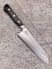 Kagemitsu Naname Santoku (universal knife), Aogami, 180 mm