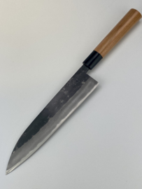 Tosa Arai Yami 闇 Aogami #2 Gyuto kuroishi (chefsmes), 210 mm -Sakura-