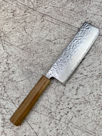 Kagemitsu 頂点 Chōten AUS10 Tsuchime damascus Nakiri 170  mm (Vegetable knife)