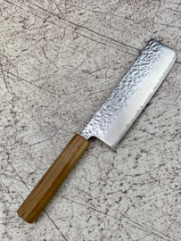 Kagemitsu 頂点 Chōten AUS10 Tsuchime damascus Nakiri 170  mm (Groentemes)