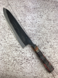 CUSTOM Kagemitsu Amefuri Kurouchi Aogami #1 Gyuto (chefsmes), 240 mm