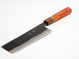 CUSTOM Murata Kurouchi Aogami nakiri  (vegetable knife), 165 mm