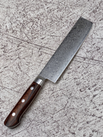 Kagemitsu 見事  Migoto, ZA18  steel Nakiri (groentemes), 165 mm