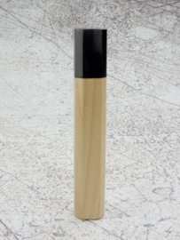 Traditional octagonal Honoki handle - Buffalo horn-  (size Yanagiba)