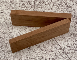 Scale parts - Bubinga (Guibourtia demeusei) - straight -