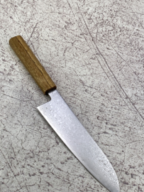 Kagemitsu 見事 オーク Migoto Ōku, ZA18  staal Santoku (universeel mes), 180 mm