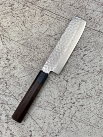 Tsunehisa Shāpu VG-10 Tsuchime damascus Nakiri 160 mm (vegetable knife)