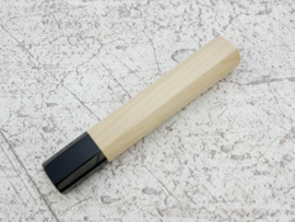 Traditional octagonal Honoki handle - Buffalo horn-  (size Yanagiba)