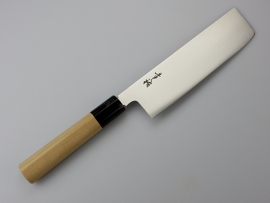 Konosuke Swedish Steel Wa-Nakiri (groentemes), 180 mm