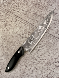 Nomura Gyuto (chef's knife), 180 mm - Black Micarta -