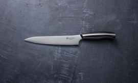 Mitsuboshi Nagomi Professional Petty (utility knife), 120 mm -Black pakkawood handle-