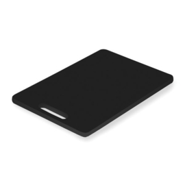 Cutting board HACCP plastic- HDPE - H 1.0 X 20 X 30 CM - Black
