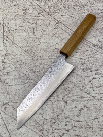 Kagemitsu 頂点 Chōten AUS10 Tsuchime damascus Bunka 170 mm (universal knife)