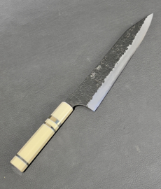 Kanetaka Hamono kiritsuke Gyuto Sanmai, Corian octagonaal heft  -240 mm-