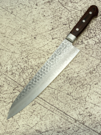 Kagemitsu Senshi VG-10 Tsuchime damascus Gyuto 240 mm (chef's knife)