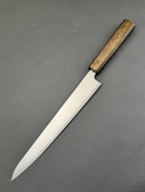 Kagemitsu 見事 オーク Migoto Ōku Premium, VG-10 steel Sujihiki (Sashimi/slicer), 240 mm
