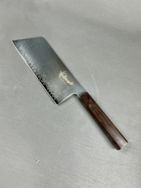 Katsumoto 間ノ岳 Ainodake, Nakiri/Chuka-bocho 180 mm (vegetable knife), AUS8 steel