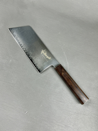 Katsumoto 間ノ岳 Ainodake, Nakiri/Chuka-bocho 180 mm (groentemes), AUS8 steel