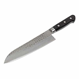 Tosa Shuryoku Tsuchime Aogami super Santoku (universeel mes), 180 mm