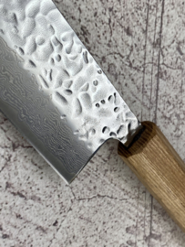 Kagemitsu 頂点 Chōten AUS10 Tsuchime damascus Gyuto 210 mm (Chefsmes)