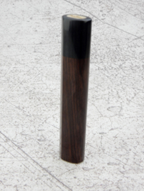 Traditioneel D-vorming Rosewood handvat - Black Pakka - (maat M)