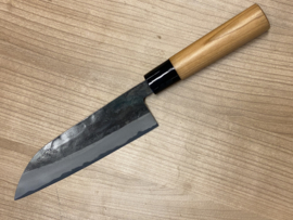 Tosa Amakuni Aogami #2 Santoku kuroishi (Universal knife), 165 mm