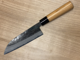 Tosa Amakuni Aogami #2 Santoku kuroishi (Universeel mes), 165 mm