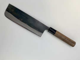 Tosa Niyodogawa Aogami #1 Nakiri kuroishi (groentemes), 165 mm