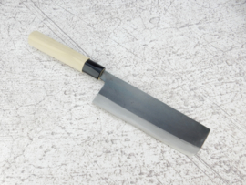 Tosa Amakuni Aogami #2 Nakiri kuroishi (groentemes), 165 mm