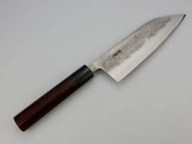 Fujiwara san Nashiji Santoku (universeel mes), 165 mm -rosewood-