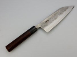Fujiwara san Nashiji Santoku (universal knife), 165 mm -rosewood-