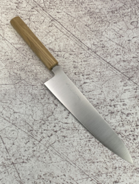 Konosuke GS+ gyuto (chef's knife), 240 mm, Khii Chestnut -saya-