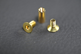Kagemitsu Three-piece fastening set - brass + brass