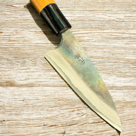 Tosa Kiyokane Aogami #1 Ko-santoku (universal knife), 110 mm