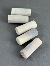 Buffalo horn white semi-transparent (bar)